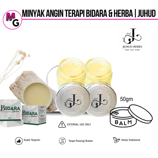 Minyak Angin Terapi Bidara & Herba — Roll On & Balm | Juhud Herbs