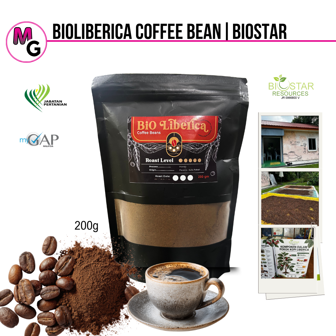 Bio Liberica Coffee Beans — Farm-to-Cup from Batu Pahat, Johor