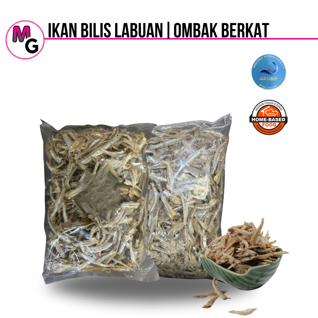 Ikan Bilis Kopek Labuan| Ombak Berkat