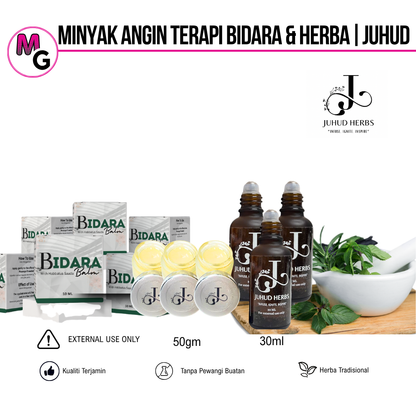 Minyak Angin Terapi Bidara & Herba | Juhud Herbs