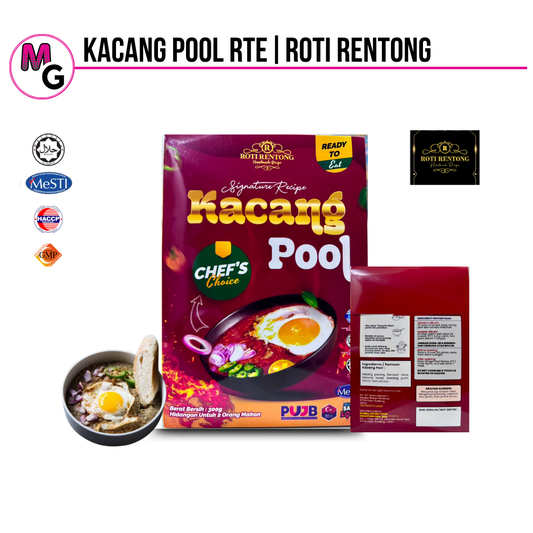 Kacang Pool by Roti Rentong — Authentic Johorean Ready-To-Eat (300g)