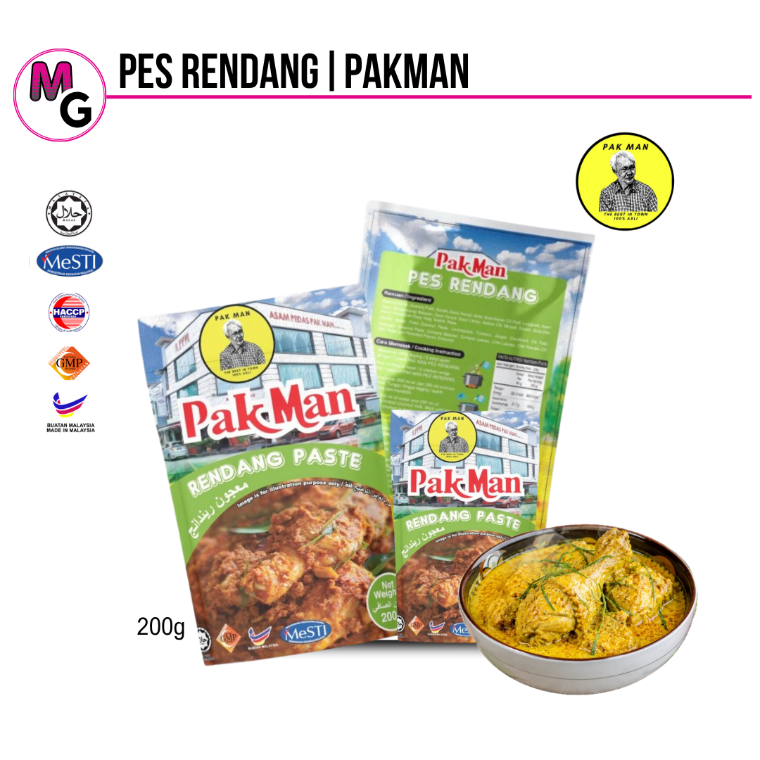 Pes Masakan Pak Man — Authentic Melaka Cooking Paste