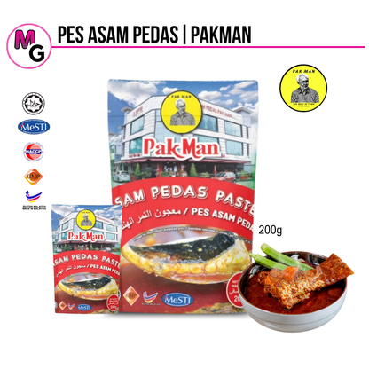 Pes Masakan Pak Man — Authentic Melaka Cooking Paste