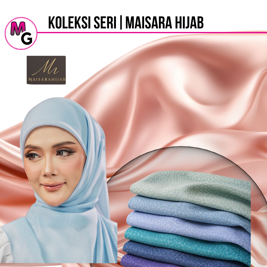 MaisaraHijab Square Bawal - Seri Collection