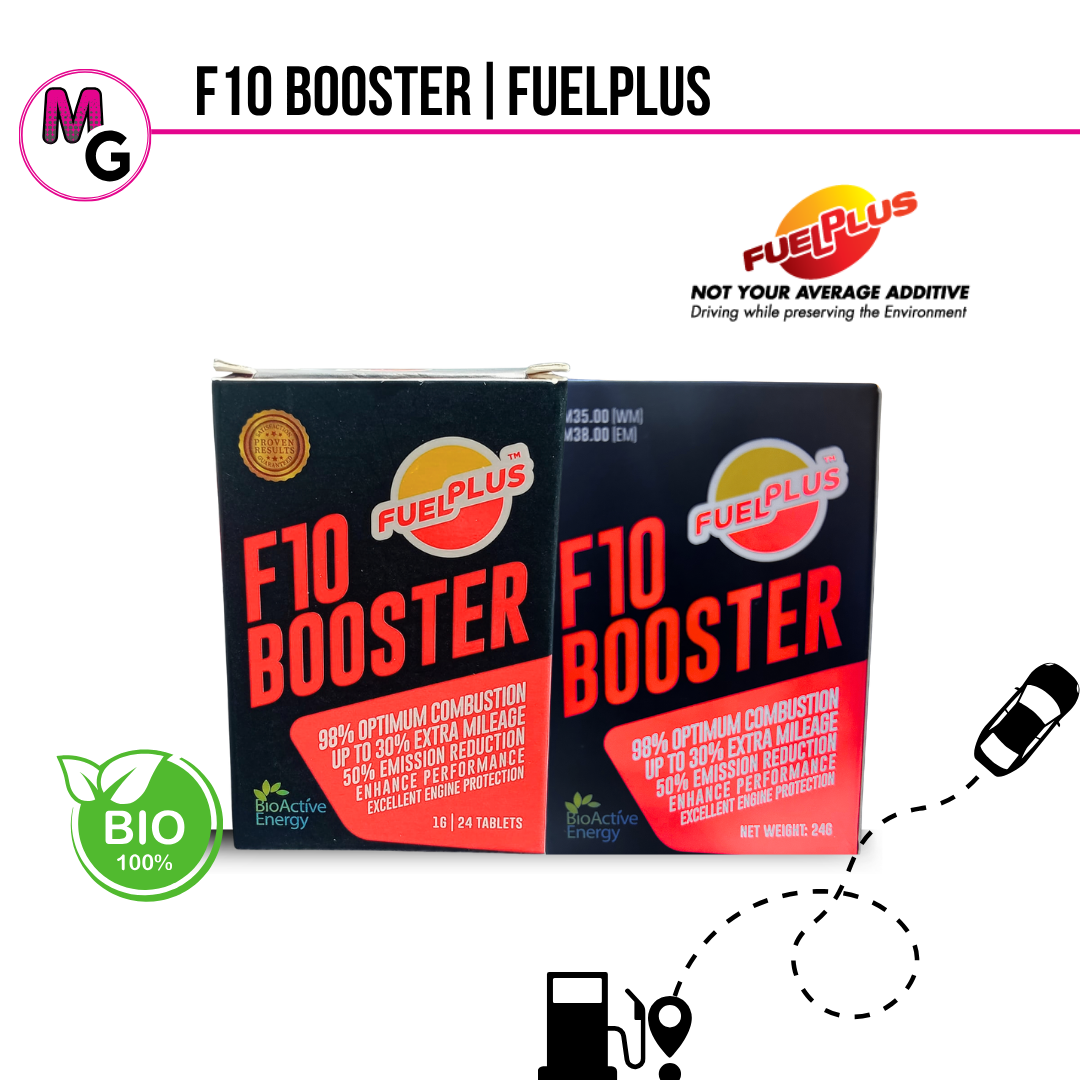 FuelPlus F10 & F50 Booster | Fuel Additive Tablet | Aditif Bahan Api