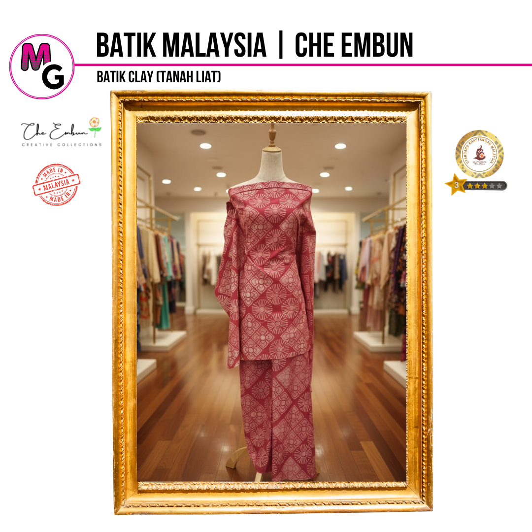Batik Clay (Tanah Liat) Malaysia | Che Embun Creative Collections
