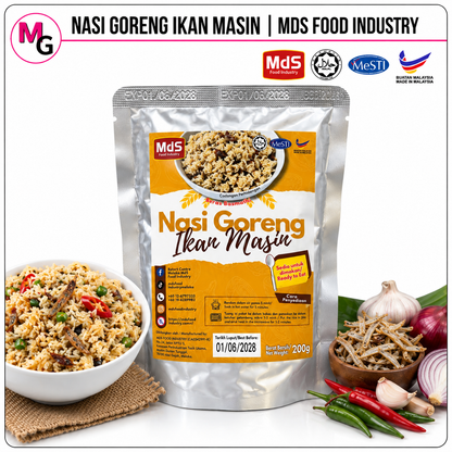 Nasi Goreng Ikan Masin | MDS Food Industry