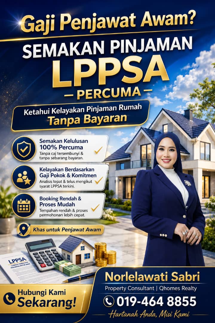 Semakan Pinjaman LPPSA Percuma - Norlelawati Sabri QHomes Realty