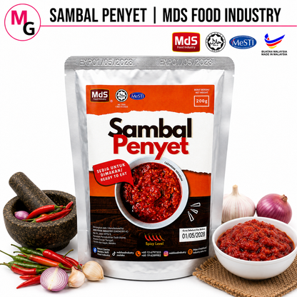 Sambal Penyet MDS Food Industry 200g