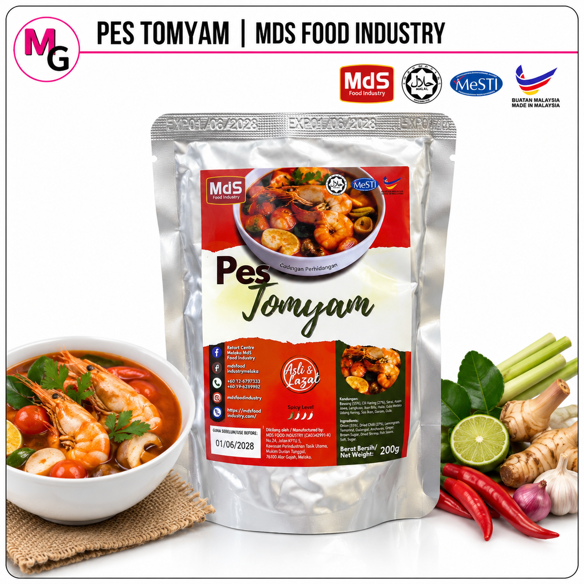 Pes Tomyam | MDS Food Industry