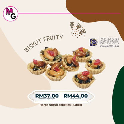Biskut & Cookies Malaysia |DMG Food Biskut Fruity / Semenanjung cookies
