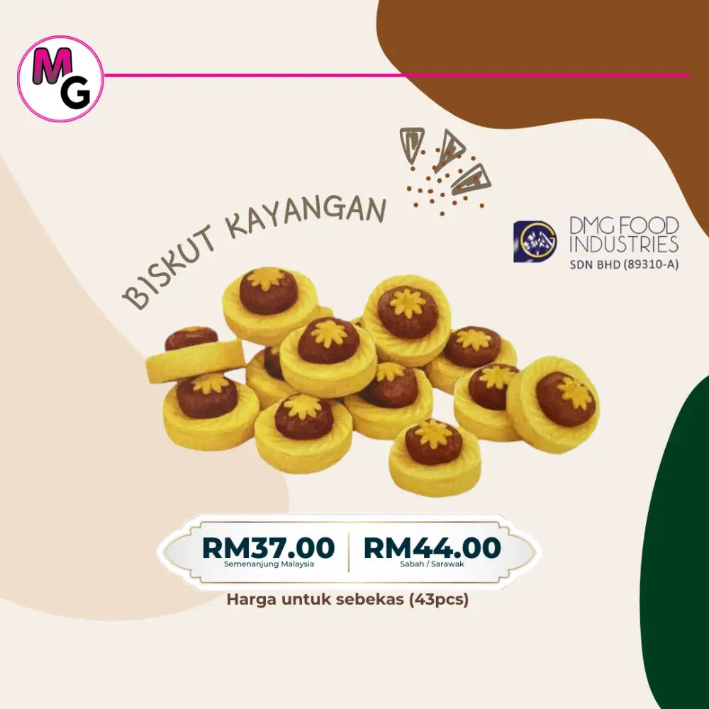 Biskut & Cookies Malaysia |DMG Food Biskut Kayangan / Semenanjung cookies