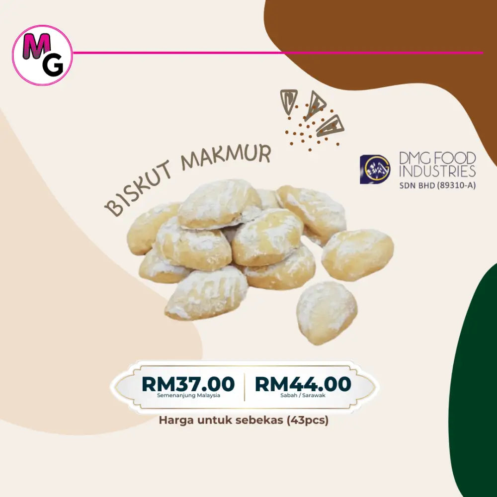Biskut & Cookies Malaysia |DMG Food Biskut Makmur / Semenanjung cookies