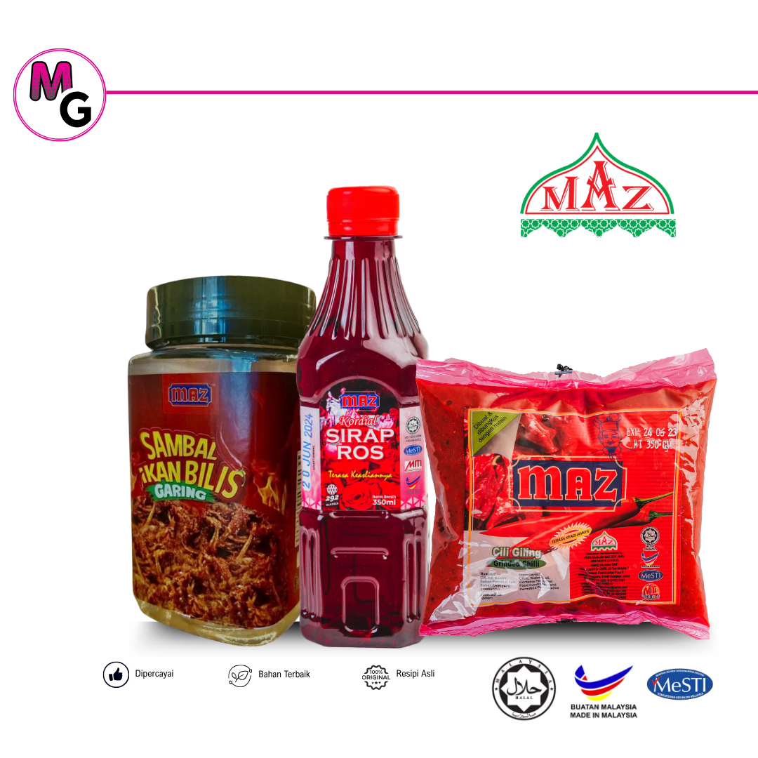 MAZ Homemade Condiments & Drinks | Perencah & Minuman Asli