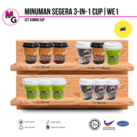 We1 3in1 Minuman Segera Cup | Set Kombo Cup